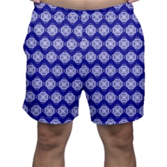 Abstract Knot Geometric Tile Pattern Men s Shorts by GardenOfOphir