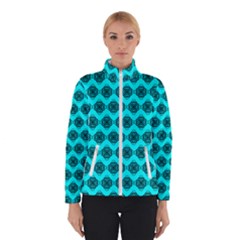 Abstract Knot Geometric Tile Pattern Women s Bomber Jacket by GardenOfOphir