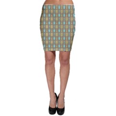 Spatula Spoon Pattern Bodycon Skirt by GardenOfOphir