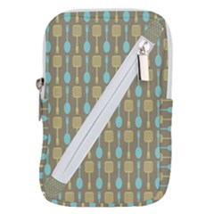 Spatula Spoon Pattern Belt Pouch Bag (large) by GardenOfOphir