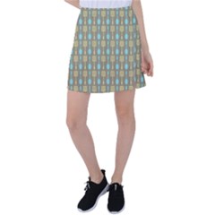 Spatula Spoon Pattern Tennis Skirt by GardenOfOphir