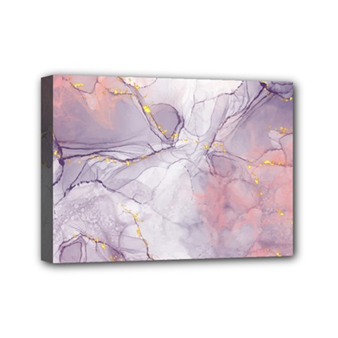 Liquid Marble Mini Canvas 7  X 5  (stretched) by BlackRoseStore