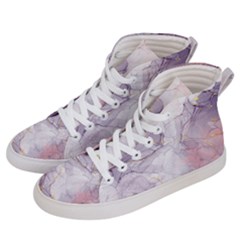 Liquid Marble Men s Hi-top Skate Sneakers by BlackRoseStore