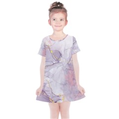 Liquid Marble Kids  Simple Cotton Dress by BlackRoseStore