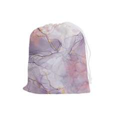 Liquid Marble Drawstring Pouch (large) by BlackRoseStore