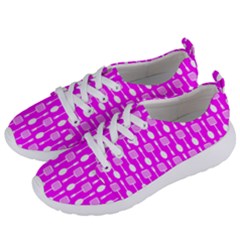 Purple Spatula Spoon Pattern Women s Lightweight Sports Shoes