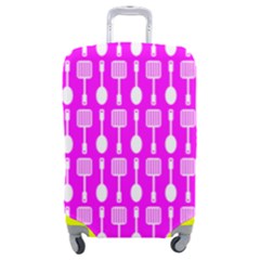 Purple Spatula Spoon Pattern Luggage Cover (Medium)