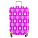 Purple Spatula Spoon Pattern Luggage Cover (Medium) View1
