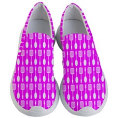 Purple Spatula Spoon Pattern Women s Lightweight Slip Ons