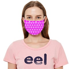 Purple Spatula Spoon Pattern Cloth Face Mask (Adult)
