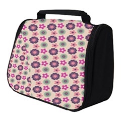 Cute Floral Pattern Full Print Travel Pouch (small) by GardenOfOphir