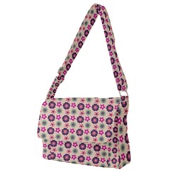 Cute Floral Pattern Full Print Messenger Bag (s) by GardenOfOphir