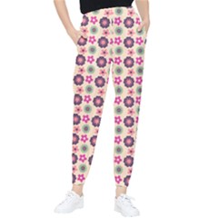 Cute Floral Pattern Women s Tapered Pants by GardenOfOphir