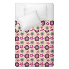 Cute Floral Pattern Duvet Cover Double Side (single Size) by GardenOfOphir