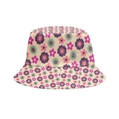 Cute Floral Pattern Inside Out Bucket Hat by GardenOfOphir