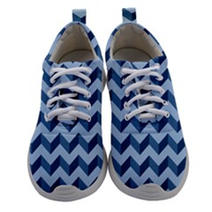 Modern Retro Chevron Patchwork Pattern Women Athletic Shoes