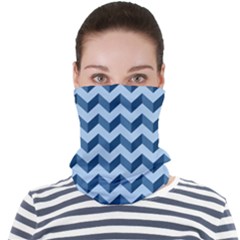 Modern Retro Chevron Patchwork Pattern Face Seamless Bandana (Adult)