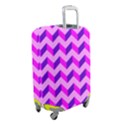 Modern Retro Chevron Patchwork Pattern Luggage Cover (Small) View2