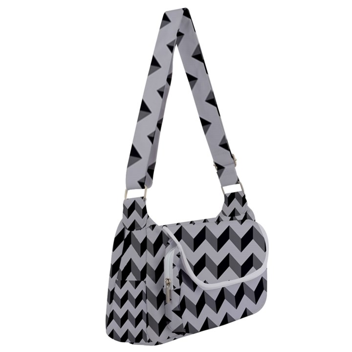 Modern Retro Chevron Patchwork Pattern Multipack Bag