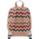 Chevron Pattern Gifts Zip Up Backpack View3