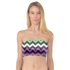 Chevron Pattern Gifts Bandeau Top by GardenOfOphir