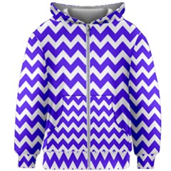 Chevron Pattern Gifts Kids  Zipper Hoodie Without Drawstring by GardenOfOphir