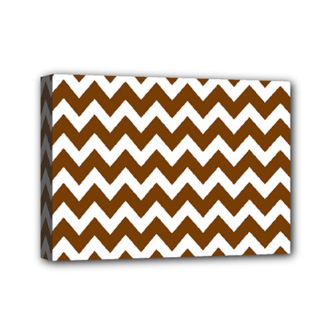 Chevron Pattern Gifts Mini Canvas 7  x 5  (Stretched)