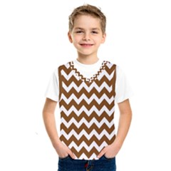 Chevron Pattern Gifts Kids  Basketball Tank Top by GardenOfOphir