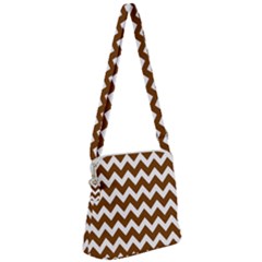 Chevron Pattern Gifts Zipper Messenger Bag