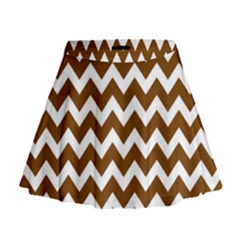 Chevron Pattern Gifts Mini Flare Skirt