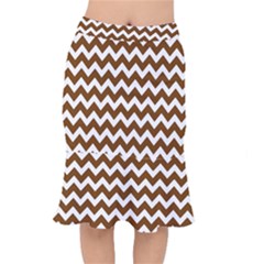 Chevron Pattern Gifts Short Mermaid Skirt