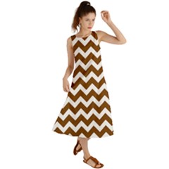 Chevron Pattern Gifts Summer Maxi Dress