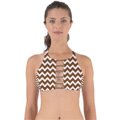 Chevron Pattern Gifts Perfectly Cut Out Bikini Top