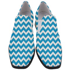 Chevron Pattern Gifts Women Slip On Heel Loafers