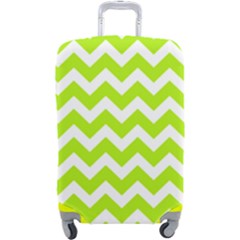 Chevron Pattern Gifts Luggage Cover (large) by GardenOfOphir