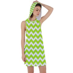 Chevron Pattern Gifts Racer Back Hoodie Dress