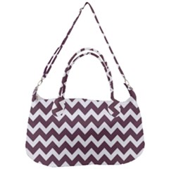 Chevron Pattern Gifts Removal Strap Handbag by GardenOfOphir