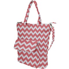 Chevron Pattern Gifts Shoulder Tote Bag by GardenOfOphir