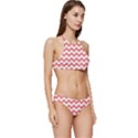 Chevron Pattern Gifts Banded Triangle Bikini Set View3