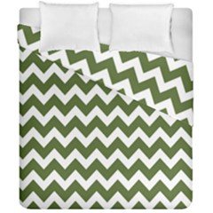 Chevron Pattern Gifts Duvet Cover Double Side (california King Size) by GardenOfOphir