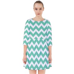 Chevron Pattern Giftt Smock Dress by GardenOfOphir