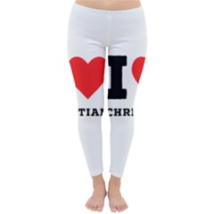 I Love Christian Classic Winter Leggings by ilovewhateva