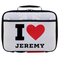 I Love Jeremy  Full Print Lunch Bag by ilovewhateva