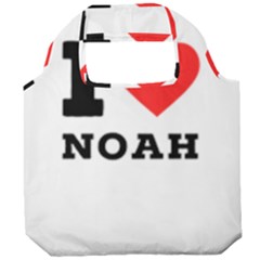 I Love Noah Foldable Grocery Recycle Bag by ilovewhateva