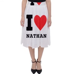 I Love Nathan Classic Midi Skirt by ilovewhateva