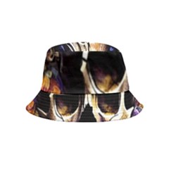 Skeleton Skull Cottagecore Inside Out Bucket Hat (kids) by GardenOfOphir