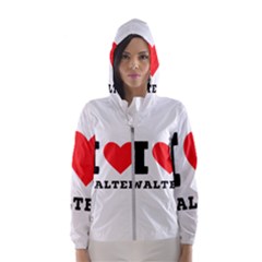 I Love Walter Women s Hooded Windbreaker by ilovewhateva