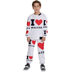 I love walter Kids  Sweatshirt set