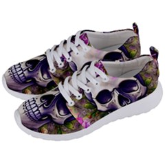 Cute Skulls And Bones Men s Lightweight Sports Shoes