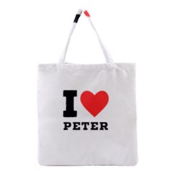 I Love Peter Grocery Tote Bag by ilovewhateva